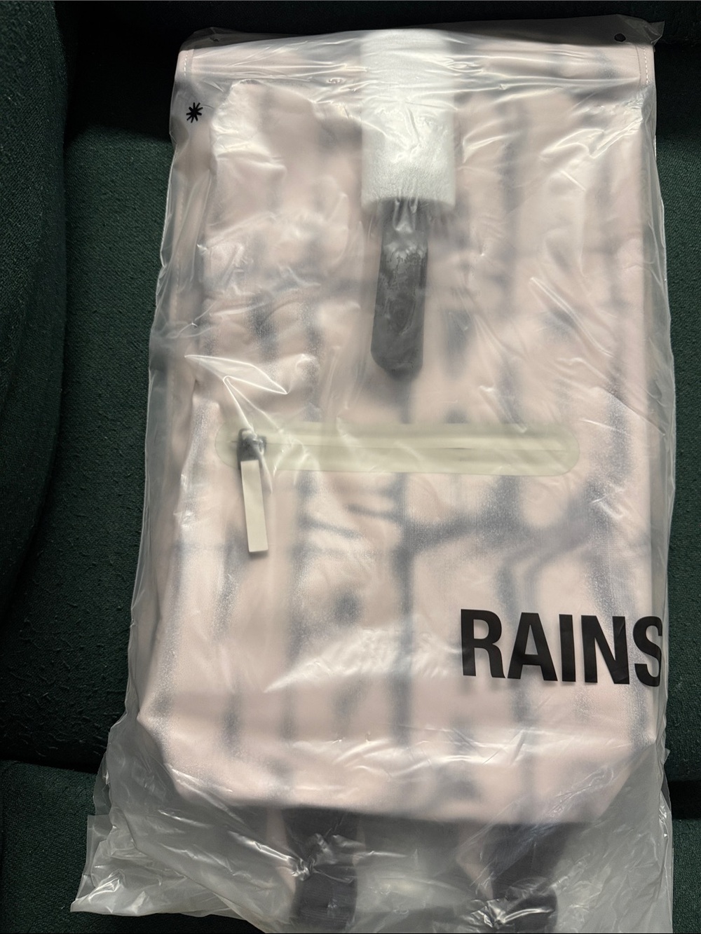 RAINS Rolltop Rucksack - Spray - Picture 5 of 7